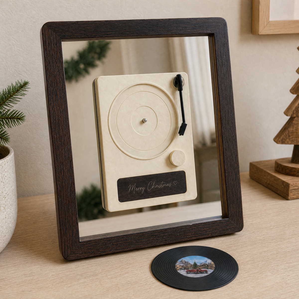 Christmas Vinyl Frame